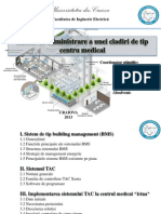 Sistem de Administrare Al Unei Cladiri de Tip Centru Medical (BMS) - Power Point