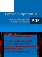 Relatiile Interpersonale