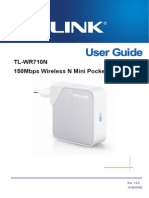 Tl-wr710n v1 User Guide