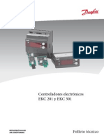 Controlador de Temperatura Danfoss EKC 201