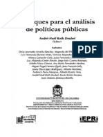 Roth Deubel Andre-Noël - Las Politicas Publicas y Sus Principales Enfoques