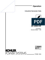 201601442 Manual 550 KOHLER Digital Panel