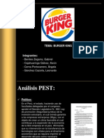 Análisis PEST de Burger King en el Perú