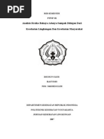 Download Analisis Resiko Bahaya Adanya Sampah Ditinjau Dari  Kesehatan Lingkungan Dan Kesehatan Masyarakat by HASTOMO SN22007552 doc pdf