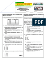 I - PRUEBA SEMESTRAL - Estadística10°