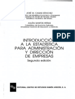 Estadistica para Administracion de Empresas