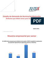 Presentacion Resultados Encuesta Educacion Anje - Demanda Rrhh Del Sector Empresarial