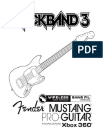 Fender Mustang Guitar Manual