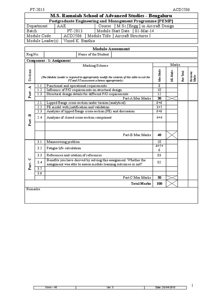 F-43 PEMP Assignment Problem Statement - ACD2506 - PT13 - Todo | PDF ...