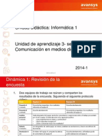 UDT Informatica I - U3 - Sesión 2