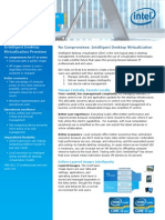 Intelligent Desktop Virtualization Core Vpro Solution Brief