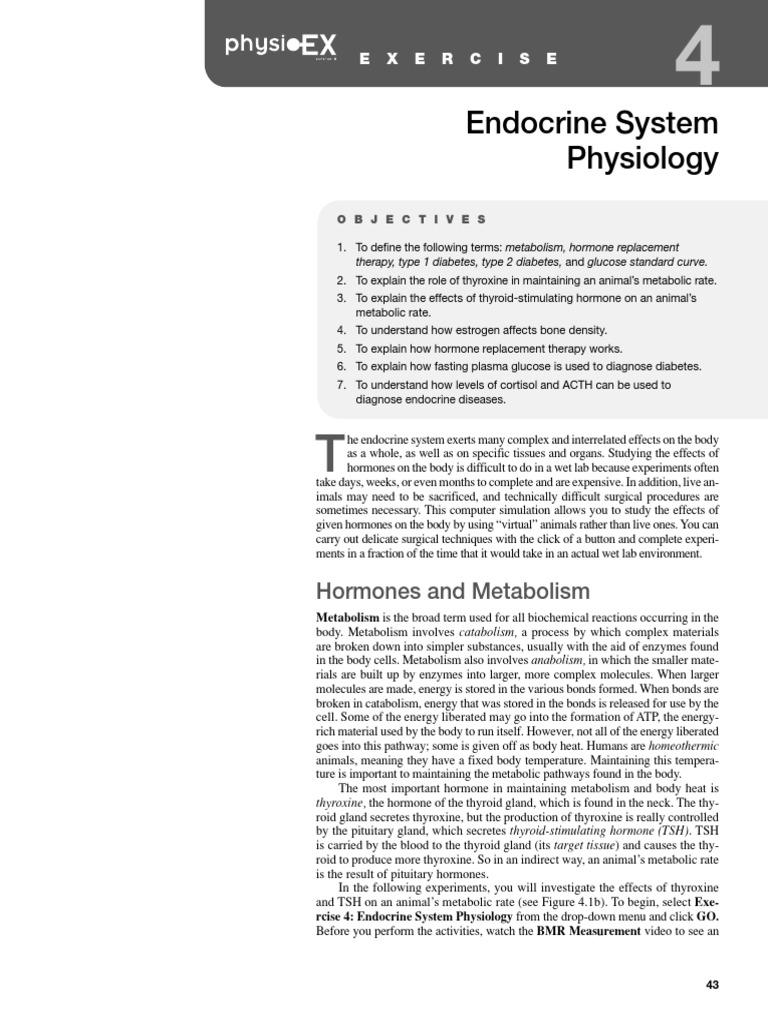 Endocrine Lab | PDF | Adrenocorticotropic Hormone | Cortisol