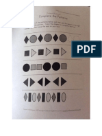 Patterns Assessment