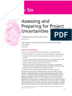 Chapter Six: Assessing and Preparing For Project Uncertainties