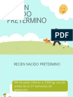 Recien Nacido Pretermino