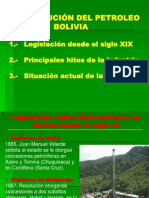 U-3 Historia Petroleo Bolivia