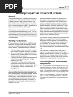 Welding Repair For Structural Cracks: General