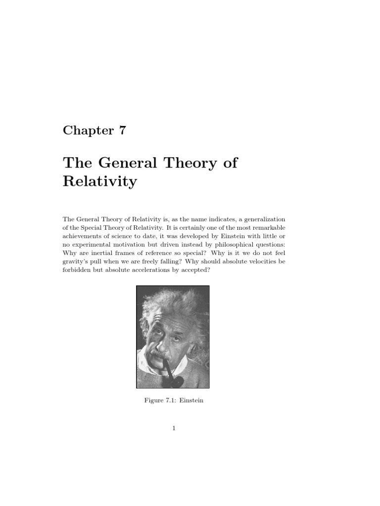 Understanding General Relativity | PDF | Gravity | Black Hole