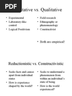 Qualitative Vs Quanitative