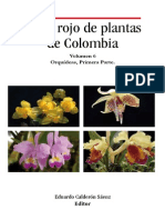 Libro Rojo Orquideas de Colombia