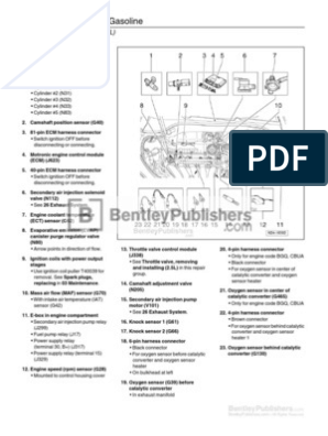 Volkswagen Jetta A5 Service Manual 2005 2010 Excerpt Fuel Injection Throttle