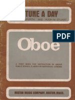 OBOÉ - MÉTODO - A Tune A Day - Nível Básico