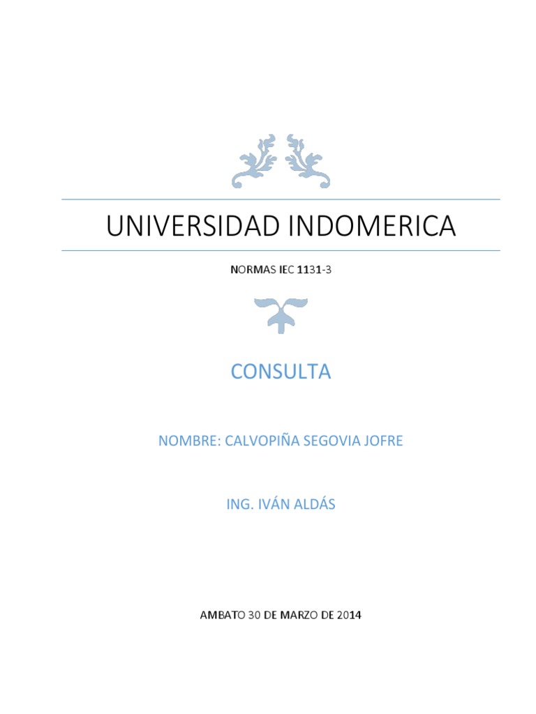 Normas Iec 1131 3 PDF Controlador lógico programable Lenguaje