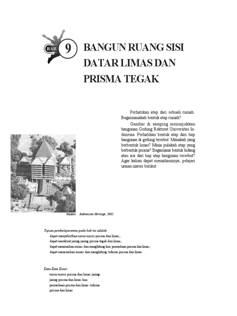 Bangun Ruang Sisi Datar Limas Dan Prisma Tegak Bangun Ruang Sisi Datar Limas Dan Prisma Tegak