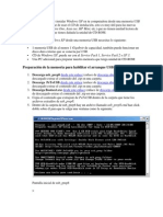 Con Esta Guía Vas a Poder Instalar Windows XP en Tu Computadora Desde Una Memoria USB de Al Menos 1 GB en Lugar de Usar El CD de Instalación