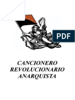 Cancionero Revolucionario Anarquista