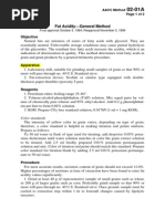Determination of Acid Number and Free Fatty Acids (FFA) in Fats and ...