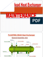Floating Head Heat Exchanger Maintenance