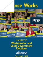 Alliance Works: Westminster and Local Government Elections