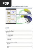 Dynamo Visual Programming for Design