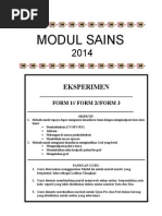 Modul Sains 2014