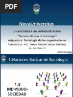 10Sociologia de Las Organizaciones