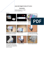 Continuous Ink Supply System (ST Series) Instruction