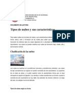 Tipos de Nubes y Sus Características