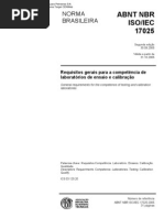 Download NBR ISO IEC 17025 2005 by Rmulo Gabriel de Miranda de Paula PInto SN22021605 doc pdf