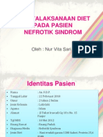 Penatalaksanaan Diet Pada Pasien Nefrotik Syndrom