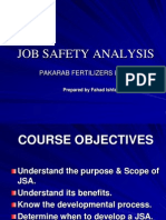 JSA Guide for Job Safety Analysis