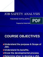 Job Safety Analysis