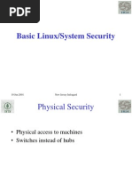 Basic Linux Security