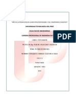 Trabajo Final de Topografia - Teoria de Errores