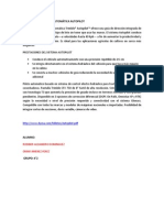 Sistema de Dirección Automática Autopilot