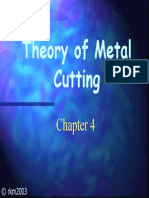 Theory of Metal Cutting - Production Enigneering