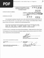 Slomp's affidavit