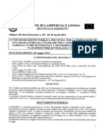 Avviso Di Selezione e Schema Di Domanda n. 02 Istruttore Di Vigilanza Cat. c Tempo Parziale