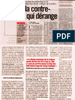 Libération 02/11/09 "Tarnac: L'enquête À Trop Grande Vitesse"