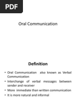 Oral Communication - Noise Barriers To Communication